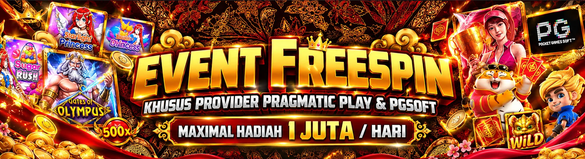 EVENT FREESPIN (DEPAN) ABAHSLOT