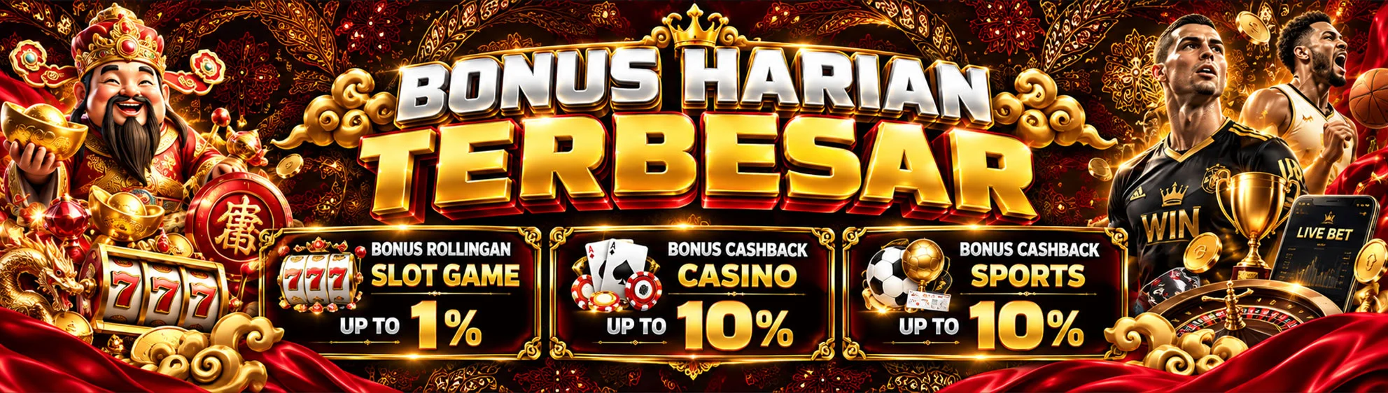 BONUS ROLLINGAN DAN CASHBACK